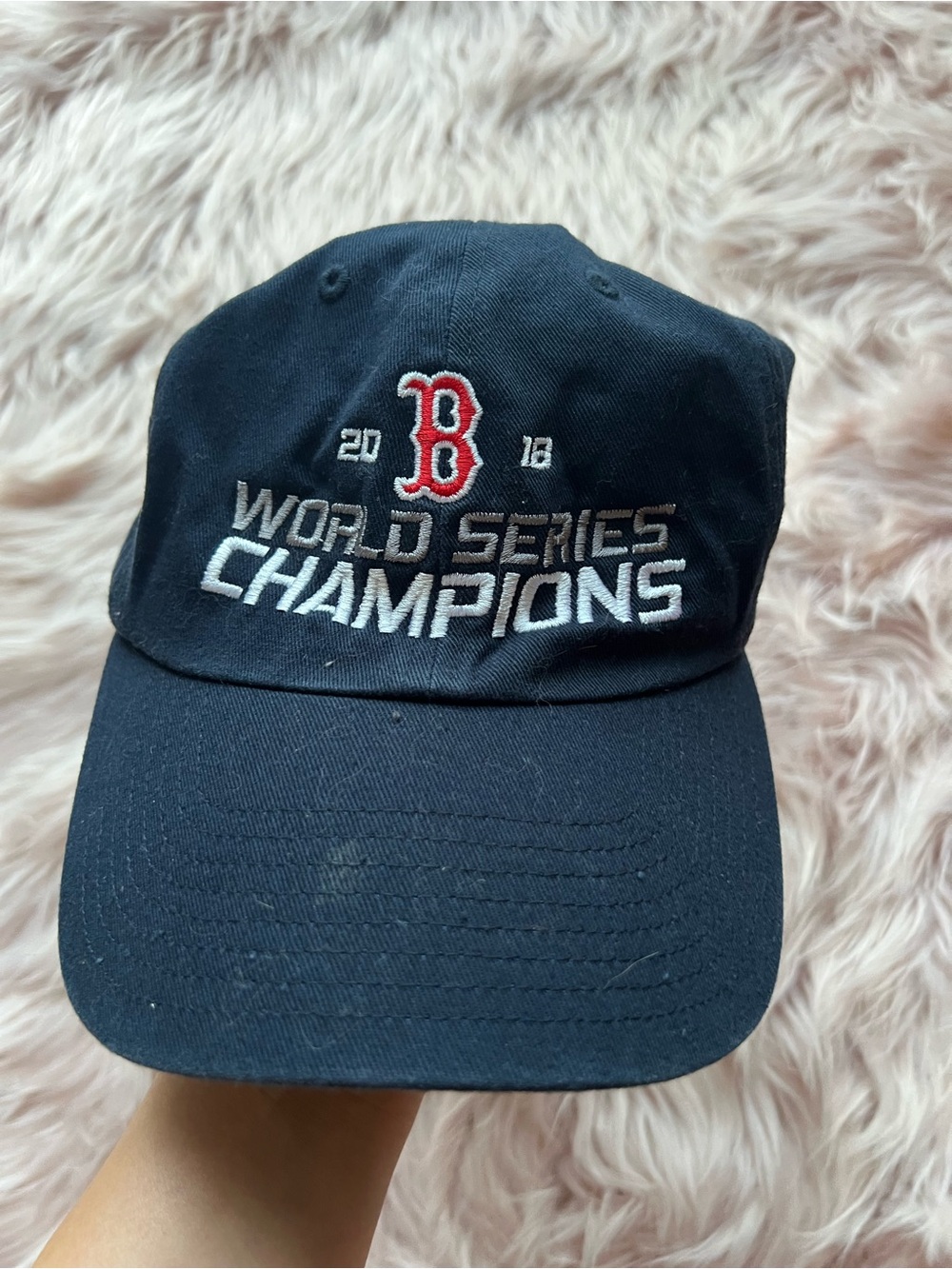 Boston Red Sox 2018 World Series Champions Navy Baseball Cap